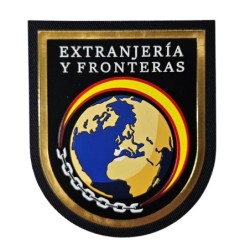 Parche OFICIAL Extranjería y Fronteras Policía Nac...