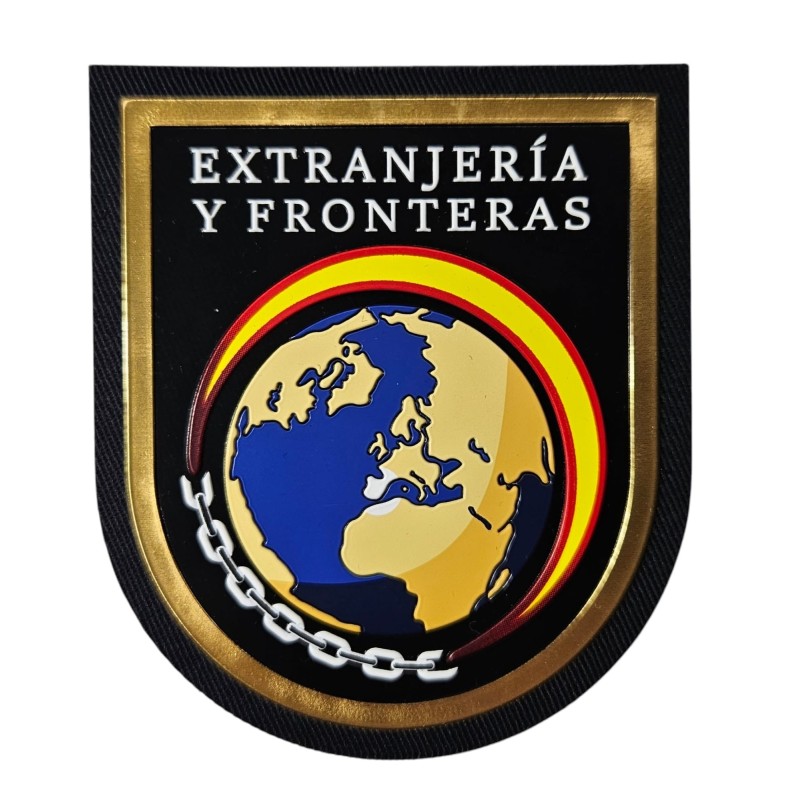 Parche OFICIAL Extranjería y Fronteras Policía Nac...