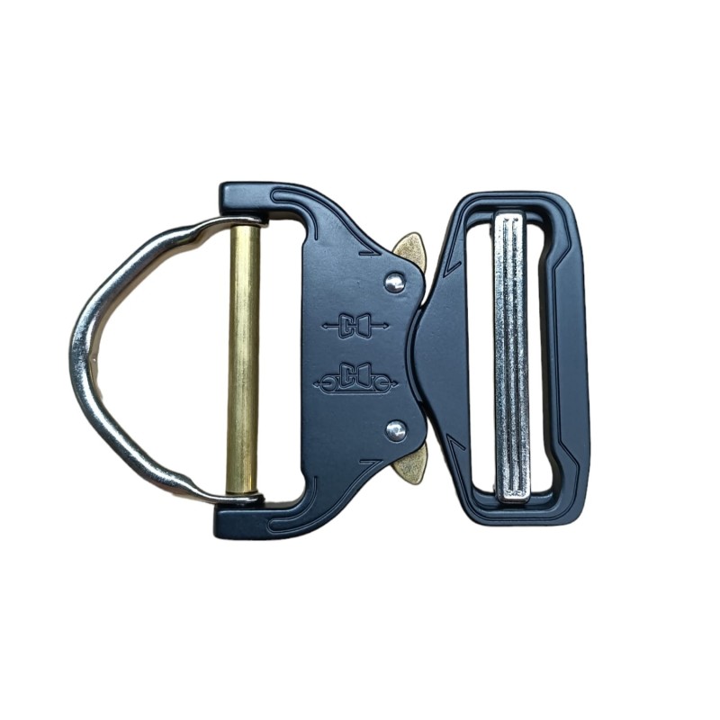 Hebilla metálica para cinturón de servicio