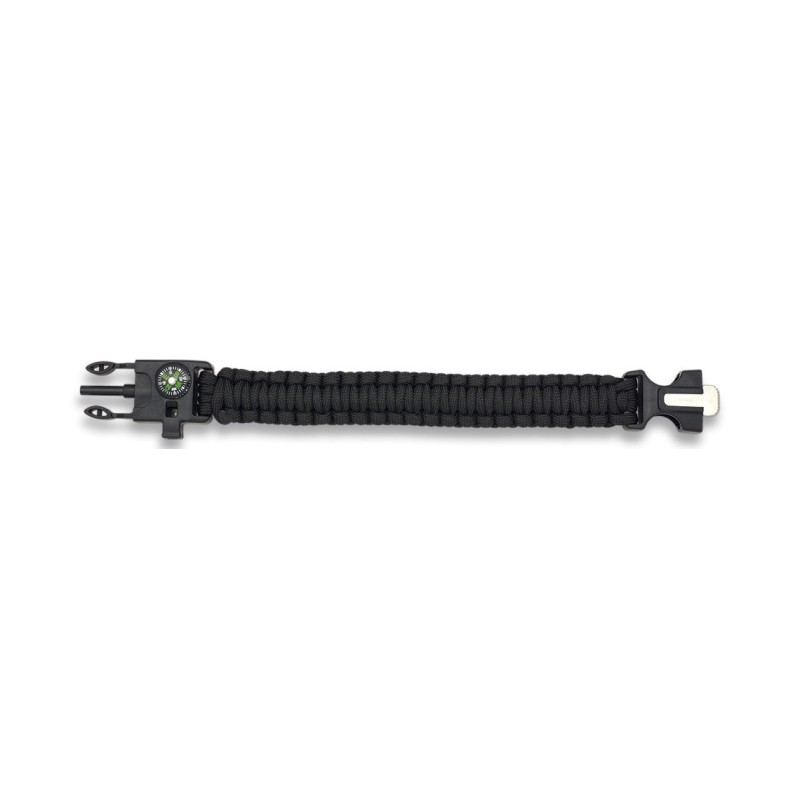 Pulsera paracord Negra