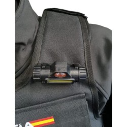 Linterna para chaleco antibalas