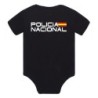 Body para bebe negro POLICÍA NACIONAL