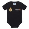 Body para bebe negro POLICÍA NACIONAL