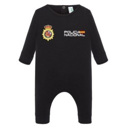 Body bebé largo POLICIA NACIONAL