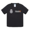 Camiseta negra baby POLICIA NACIONAL