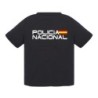 Camiseta negra baby POLICIA NACIONAL
