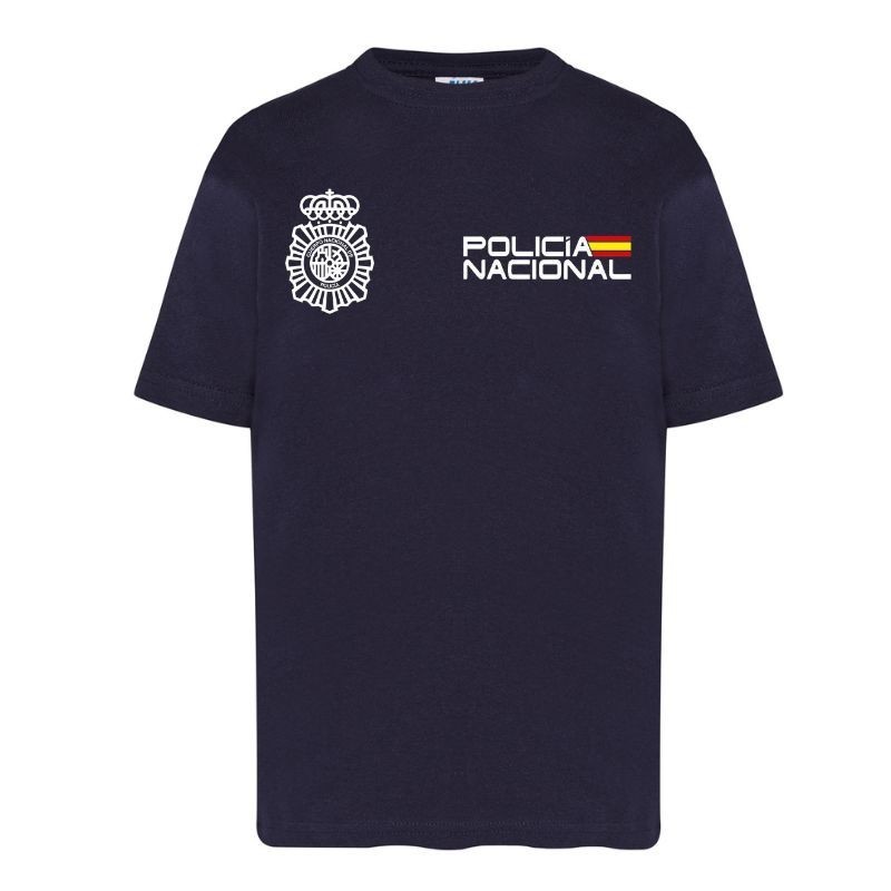Camiseta azul niño/a POLICIA NACIONAL