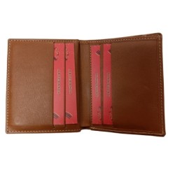 Cartera piel de Ubrique color cuero