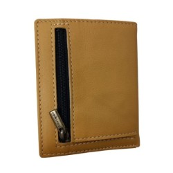 Cartera piel de Ubrique color mostaza