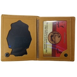 Cartera piel de Ubrique color mostaza