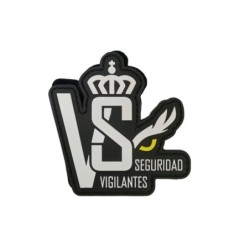 PARCHE VIGILANTES SEGURIDAD BUHO