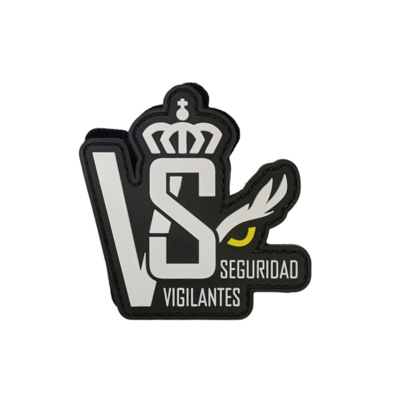 PARCHE VIGILANTES SEGURIDAD BUHO