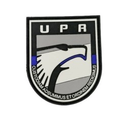 Parche UPR "La delgada linea azul" Goma P.V.C.
