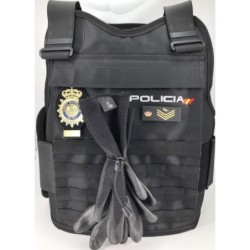 Porta guantes regulable molle