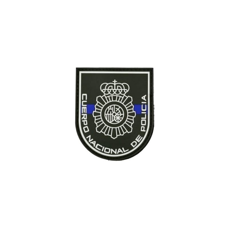 Parche CNP "La delgada linea azul" Goma P.V.C.