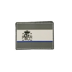 Parche Bandera España "La delgada linea azul" Goma...