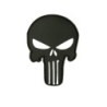 Parche Punisher Negro Goma P.V.C.