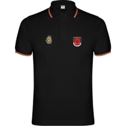 Polo instructor de tiro Negro/Azul