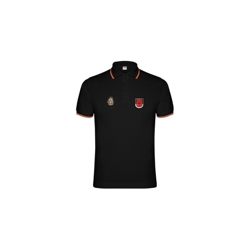 Polo instructor de tiro Negro/Azul