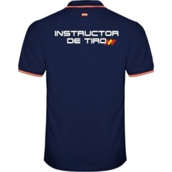 Polo instructor de tiro Negro/Azul