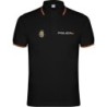 Polo Policía Nacional Negro/Azul