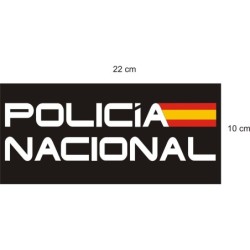 Parche chaleco Policía Nacional