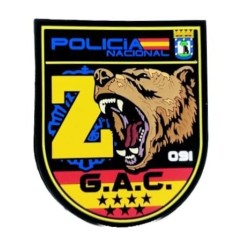Parche G.A.C Madrid Policía nacional