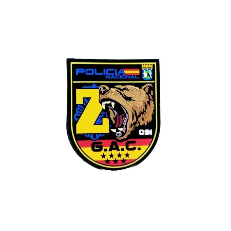 Parche G.A.C Madrid Policía nacional