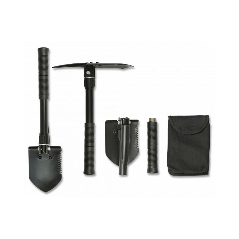 Pala supervivencia negra 40 cm 33794