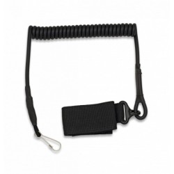 Alargador de seguridad anti-hurto Negro para arma