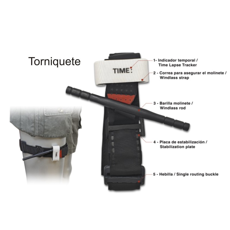 Torniquete para pierna