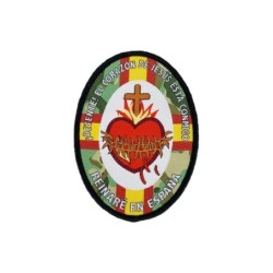 PARCHE “DETENTE, EL CORAZÓN DE JESÚS ESTA CONMIGO”