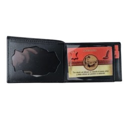 Cartera tarjetero porta placa CNP