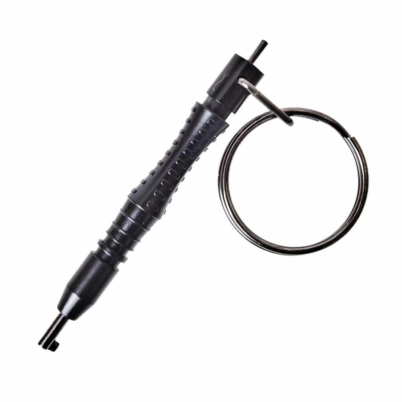 Llave de grilletes tipo bolígrafo con anilla