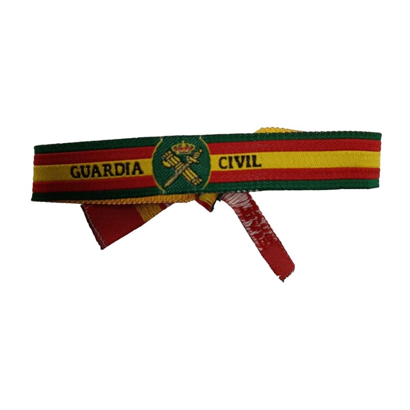 Pulsera de tela Guardia Civil