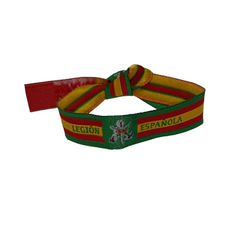 Pulsera de tela Legión Española