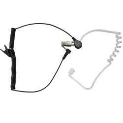 Pinganillo tubo transparente