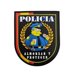 Parche "Almorzar y proteger"