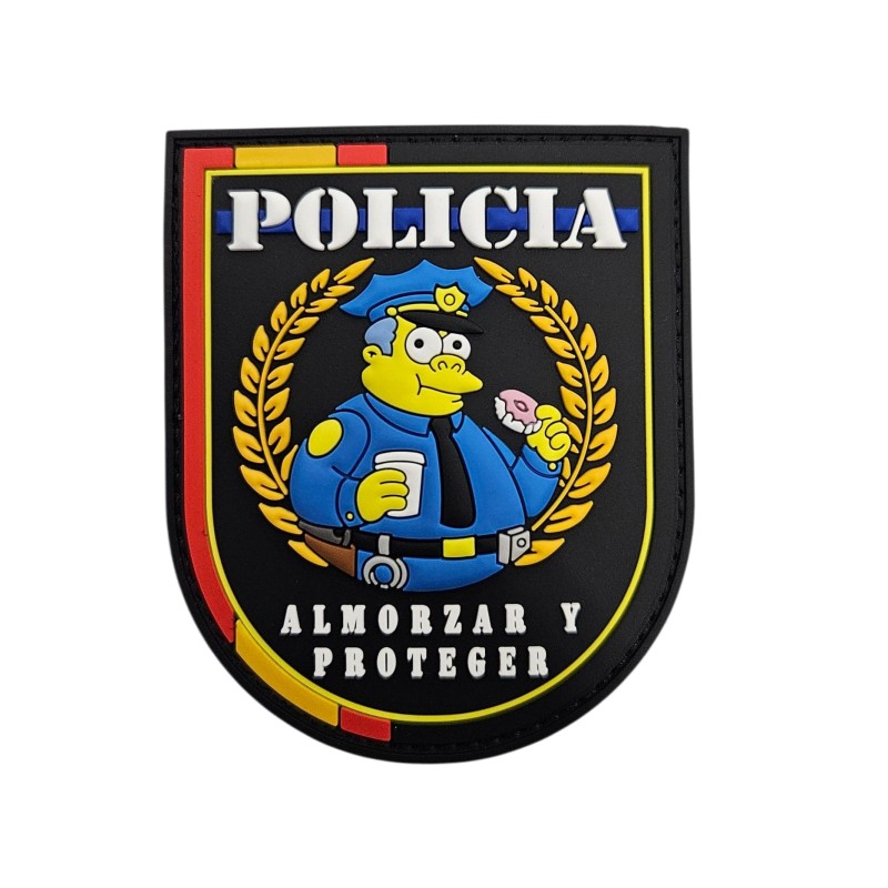 Parche "Almorzar y proteger"