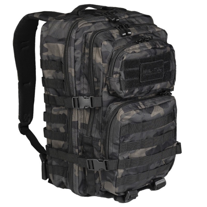 MOCHILA ASSAULT 36 LITROS MOLLE DARK CAMO