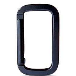 MOSQUETON METALICO PLANO CUADRADO