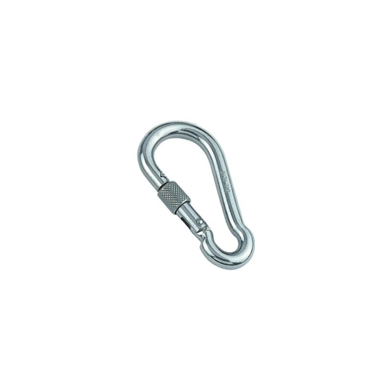 MOSQUETON CON CIERRE DE SEGURIDAD