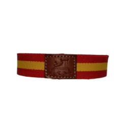 Pulsera bandera de España elastica