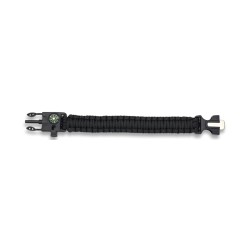 Pulsera paracord Negra