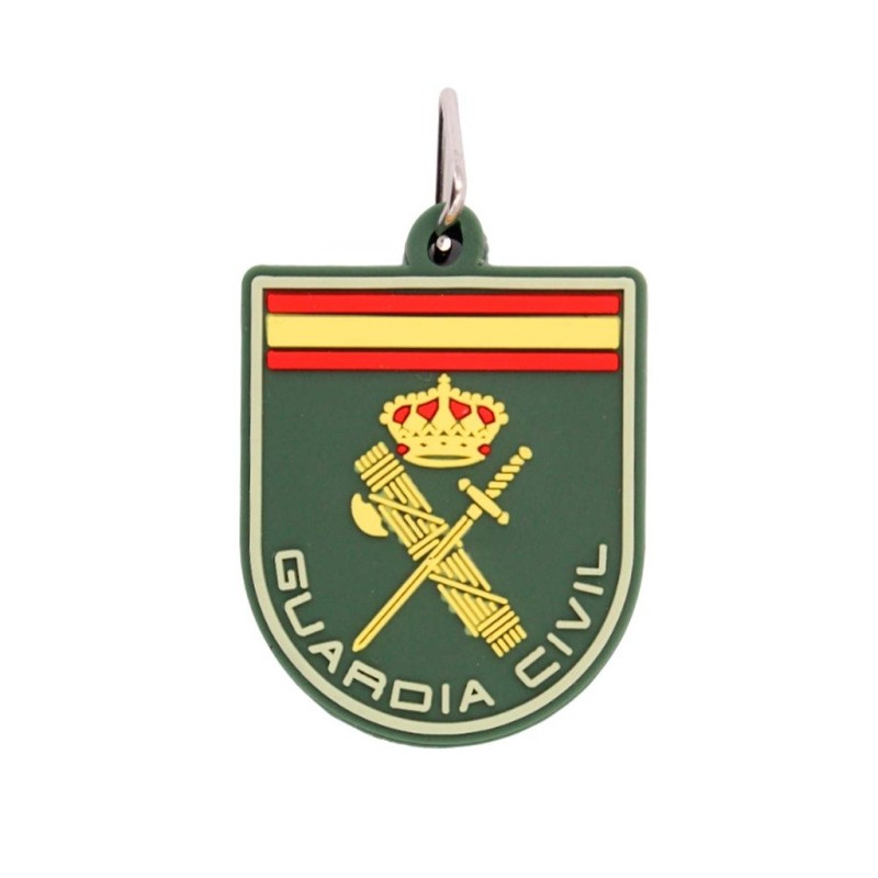 LLAVERO PVC GUARDIA CIVIL VERDE