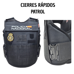 FUNDA CHALECO TIPO DOTACIÓN 3.0 CIERRES  PATROL