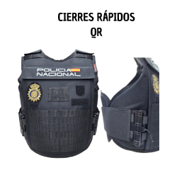 FUNDA DE CHALECO TIPO DOTACIÓN 3.0 CIERRES QR