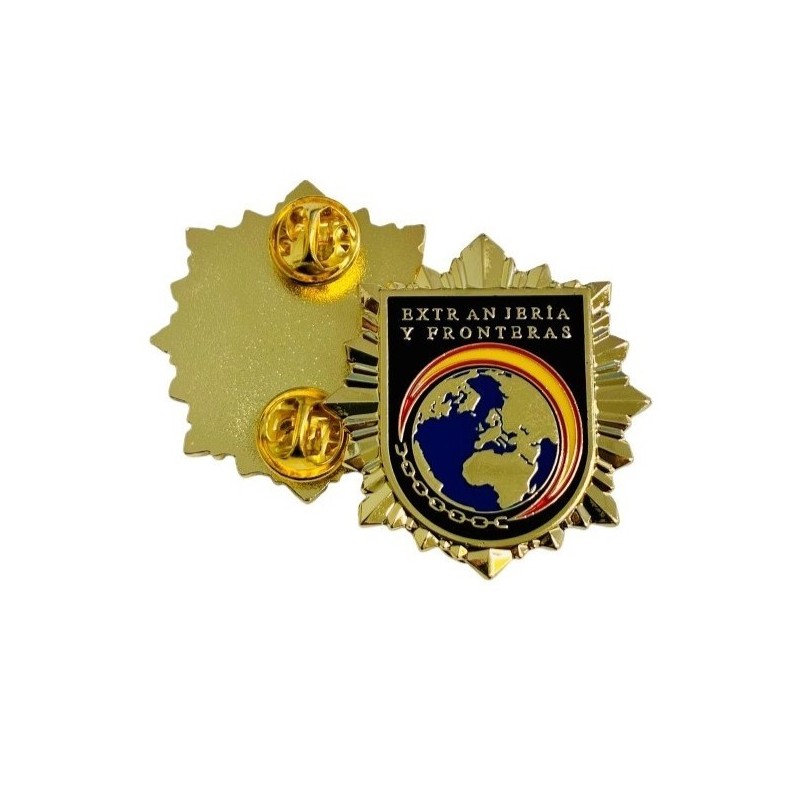 DISTINTIVO PERMANENCIA EXTRANJERIA Y FRONTERAS POLICÍA NACIONAL
