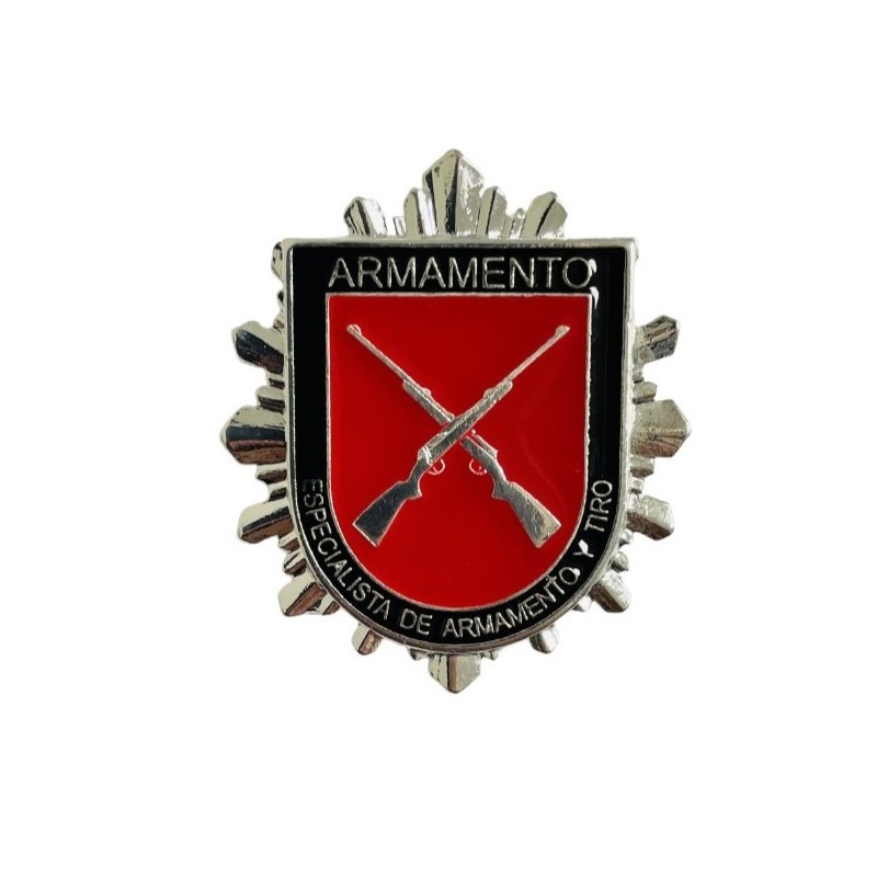 DISTINTIVO PERMANENCIA ESPECIALISTA ARMAMENTO Y TIRO POLICÍA NACIONAL