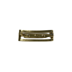 PASADOR ALFILER MEDALLA DORADO